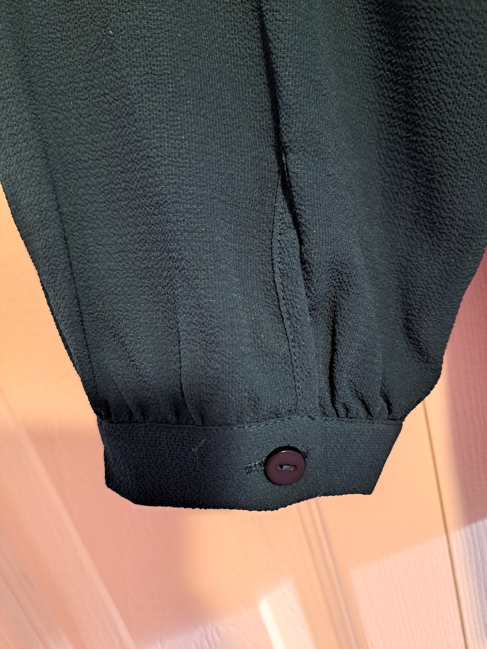 Zac & Rachel Teal Long-Sleeve Blouse - Picture 4 of 5
